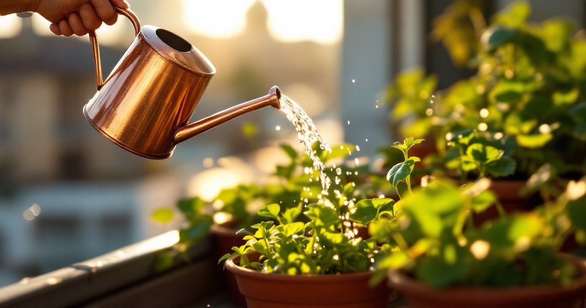 How Often to Water Container Vegetables (By Season and Pot Type) — Balcony Veggies